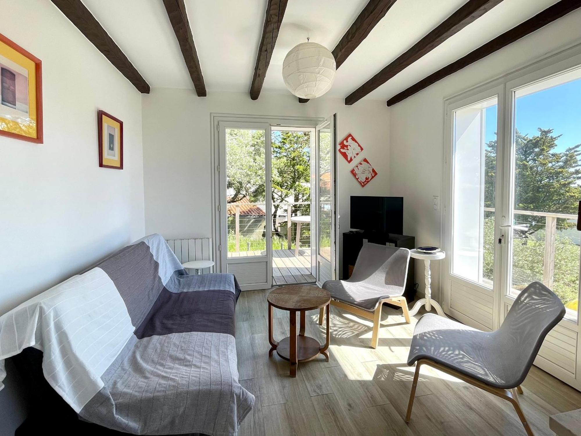 Maison Familiale Au Calme, Proche Plage, 9 Couchages, Terrasses, Wifi, Garage Velo - Bretignolles-Sur-Mer - Fr-1-231-203 Dış mekan fotoğraf