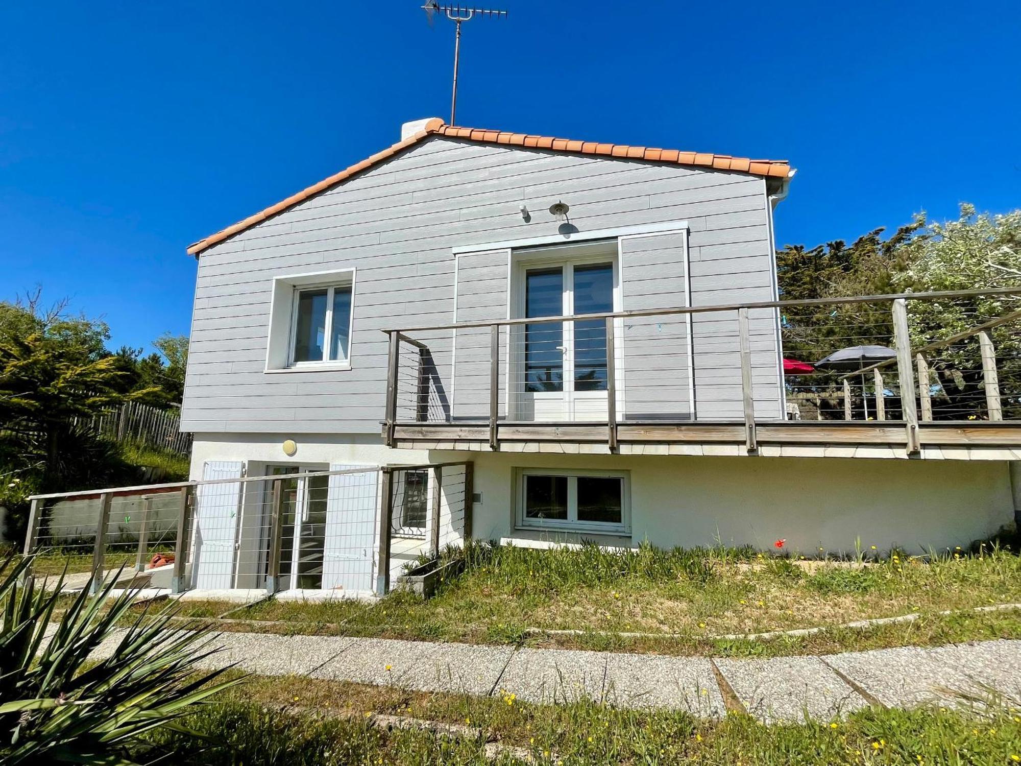 Maison Familiale Au Calme, Proche Plage, 9 Couchages, Terrasses, Wifi, Garage Velo - Bretignolles-Sur-Mer - Fr-1-231-203 Dış mekan fotoğraf