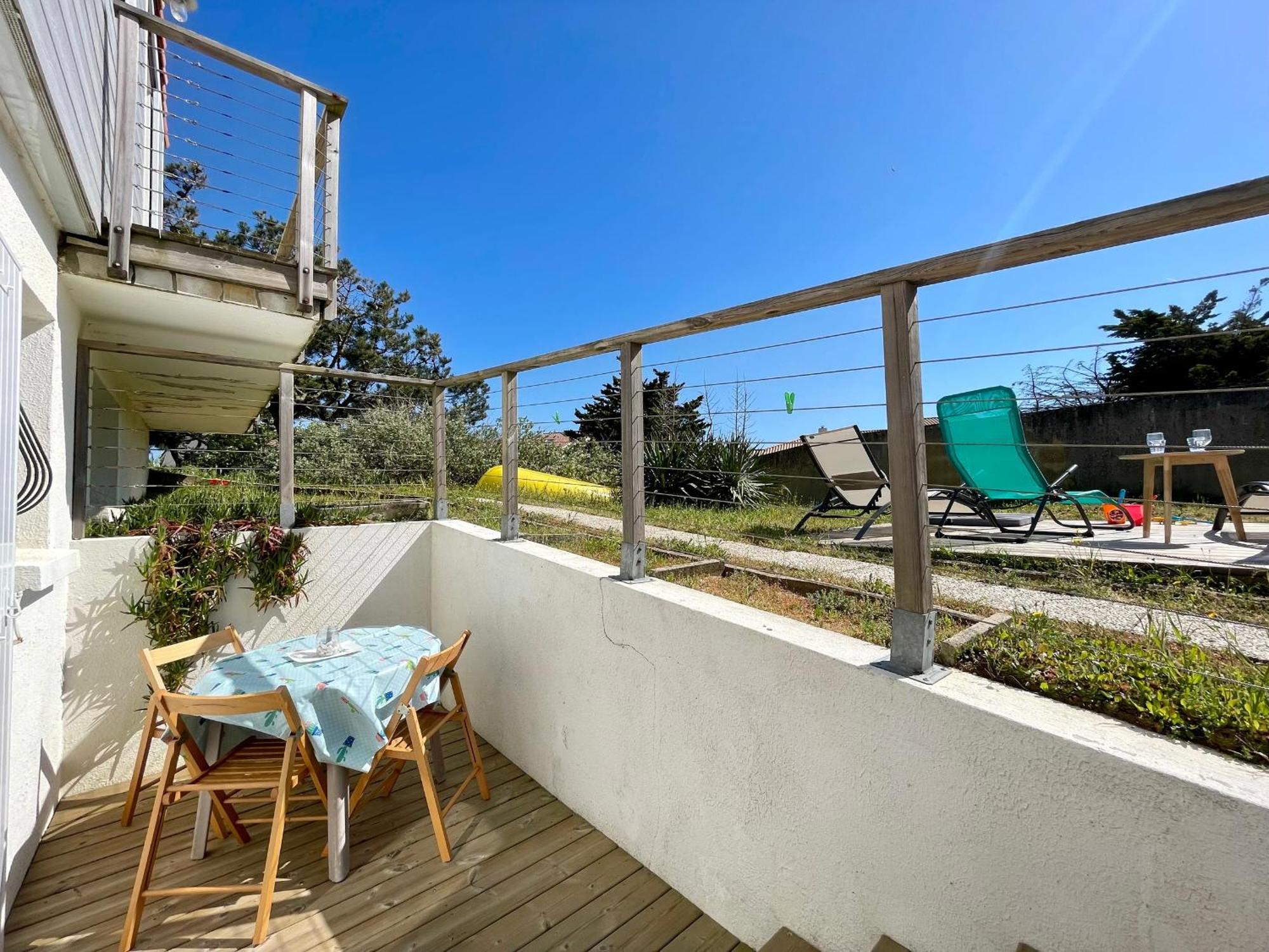 Maison Familiale Au Calme, Proche Plage, 9 Couchages, Terrasses, Wifi, Garage Velo - Bretignolles-Sur-Mer - Fr-1-231-203 Dış mekan fotoğraf
