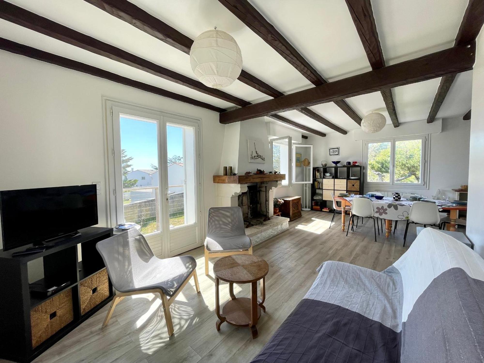Maison Familiale Au Calme, Proche Plage, 9 Couchages, Terrasses, Wifi, Garage Velo - Bretignolles-Sur-Mer - Fr-1-231-203 Dış mekan fotoğraf
