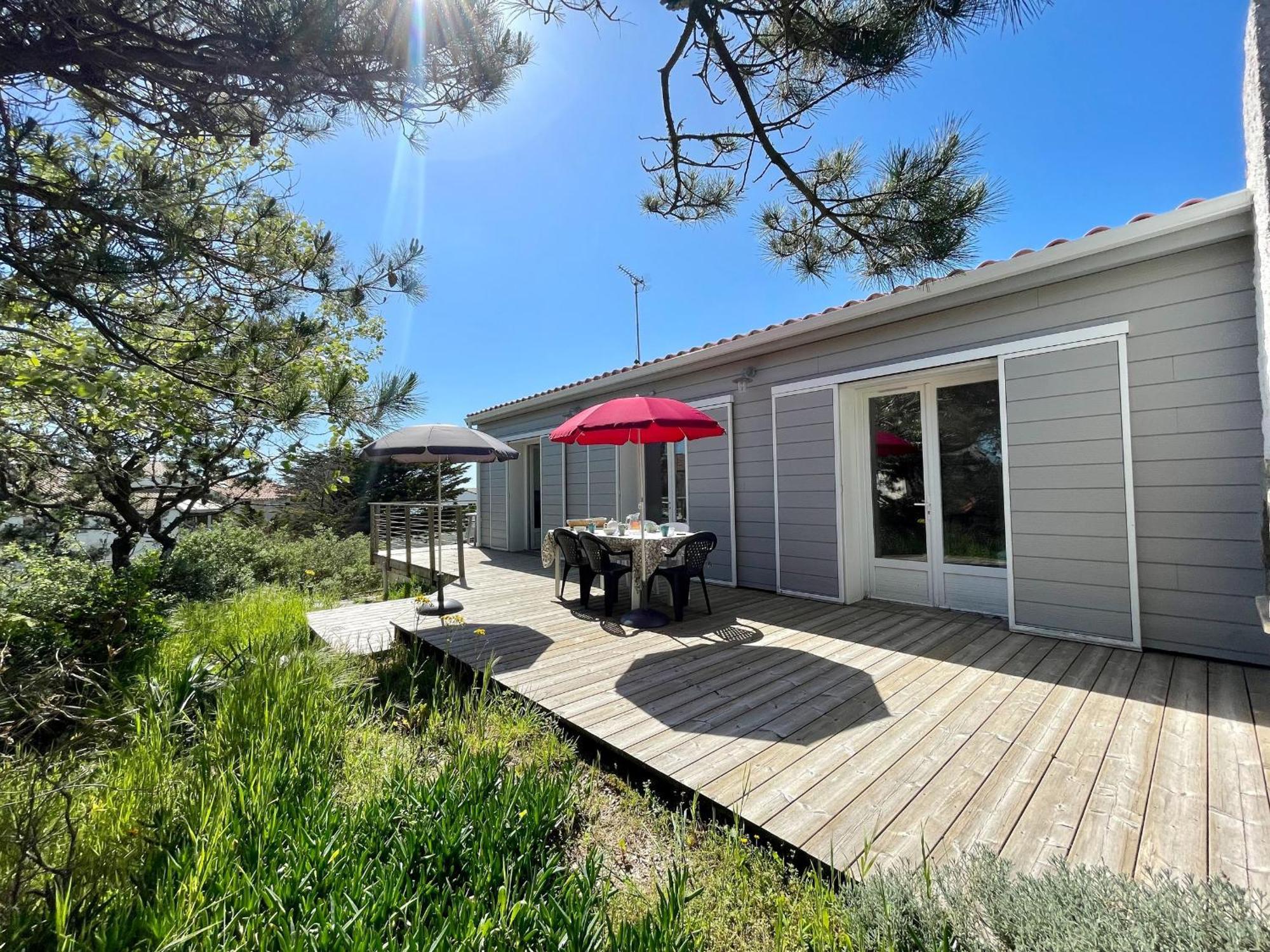 Maison Familiale Au Calme, Proche Plage, 9 Couchages, Terrasses, Wifi, Garage Velo - Bretignolles-Sur-Mer - Fr-1-231-203 Dış mekan fotoğraf