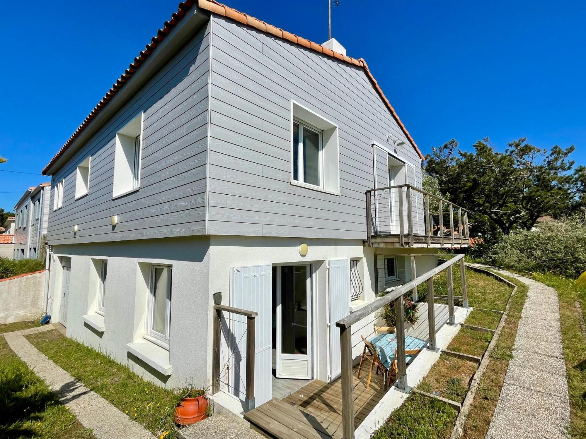 Maison Familiale Au Calme, Proche Plage, 9 Couchages, Terrasses, Wifi, Garage Velo - Bretignolles-Sur-Mer - Fr-1-231-203 Dış mekan fotoğraf